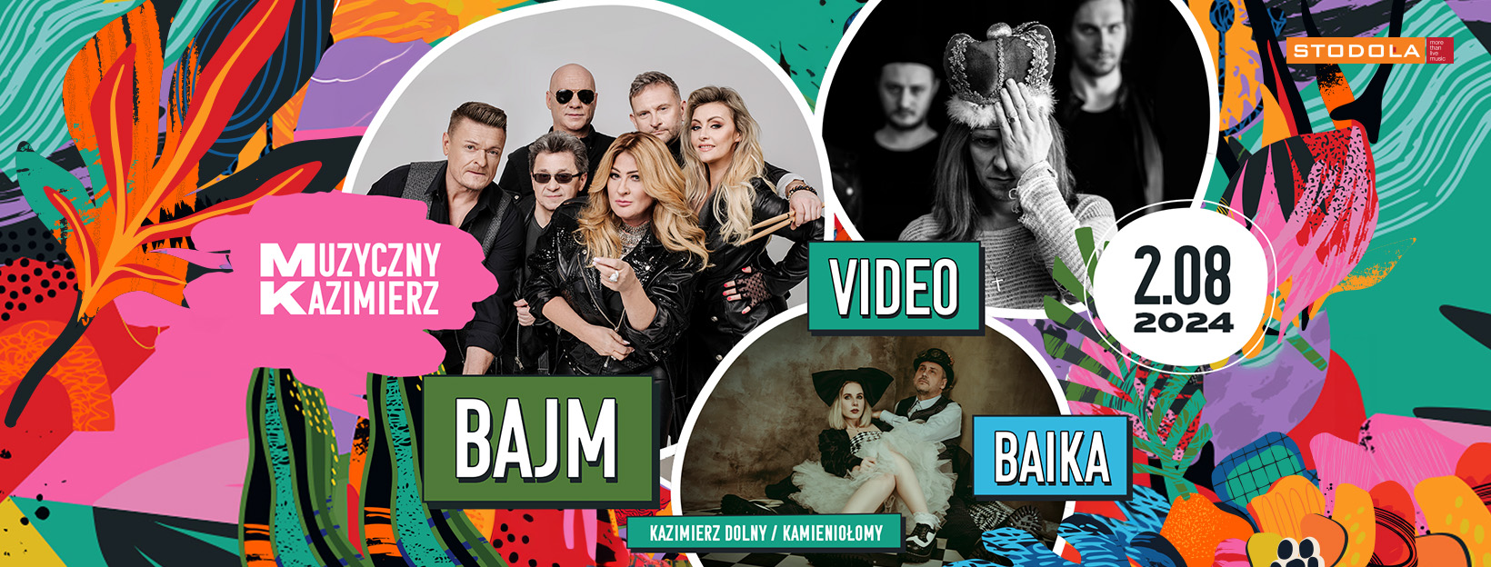 Bajm, Video i BAiKA na festiwalu Muzyczny Kazimierz, 2 sierpnia 2024