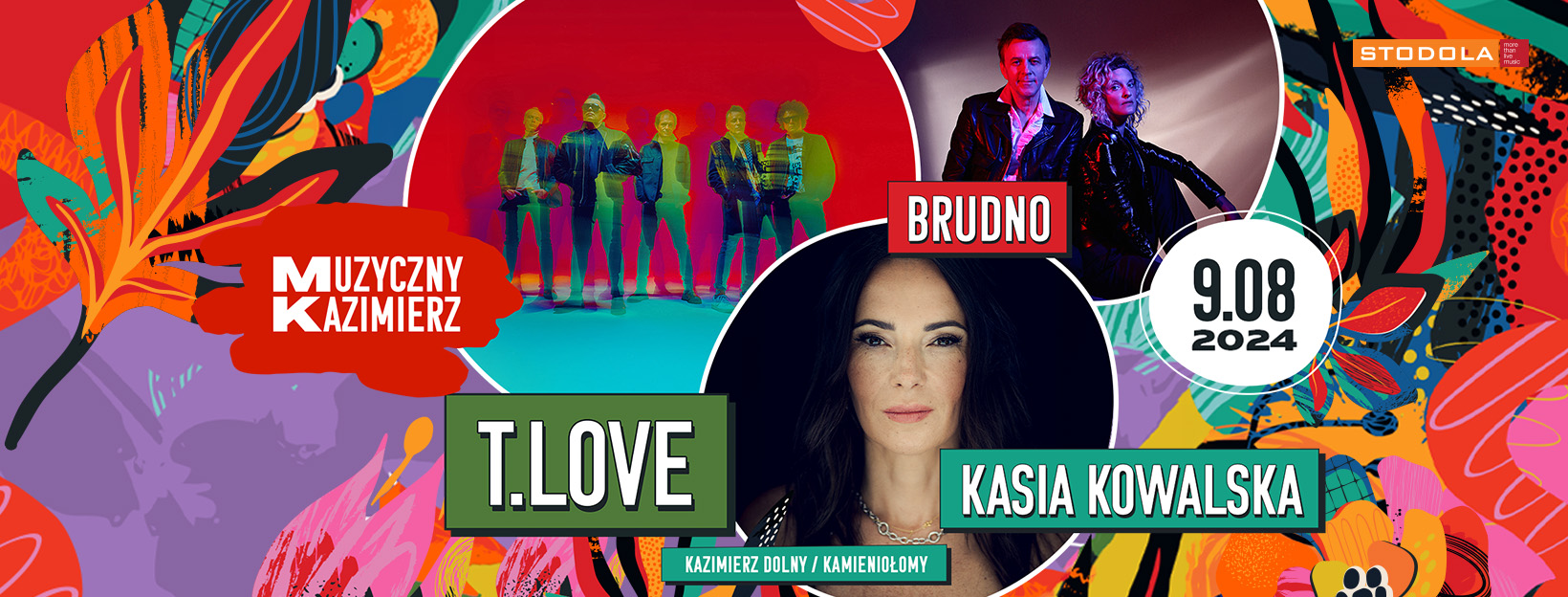 T.LOVE, Kasia Kowalska i Brudno – Festiwal Muzyczny Kazimierz 2024